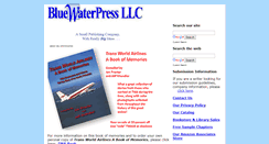 Desktop Screenshot of bluewaterpress.com