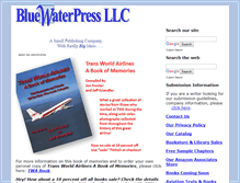 Tablet Screenshot of bluewaterpress.com